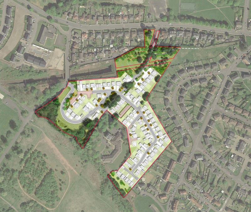 Permission granted for 81 new homes in Dumbarton Scottish Construction Now